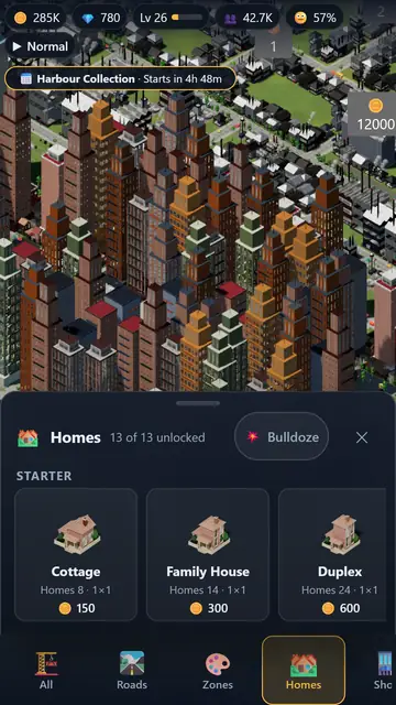 Build on any screen: a frame of Apex City as it ships.