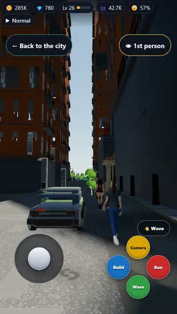 Walk in the City, at eye level