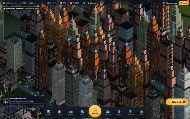 The whole city